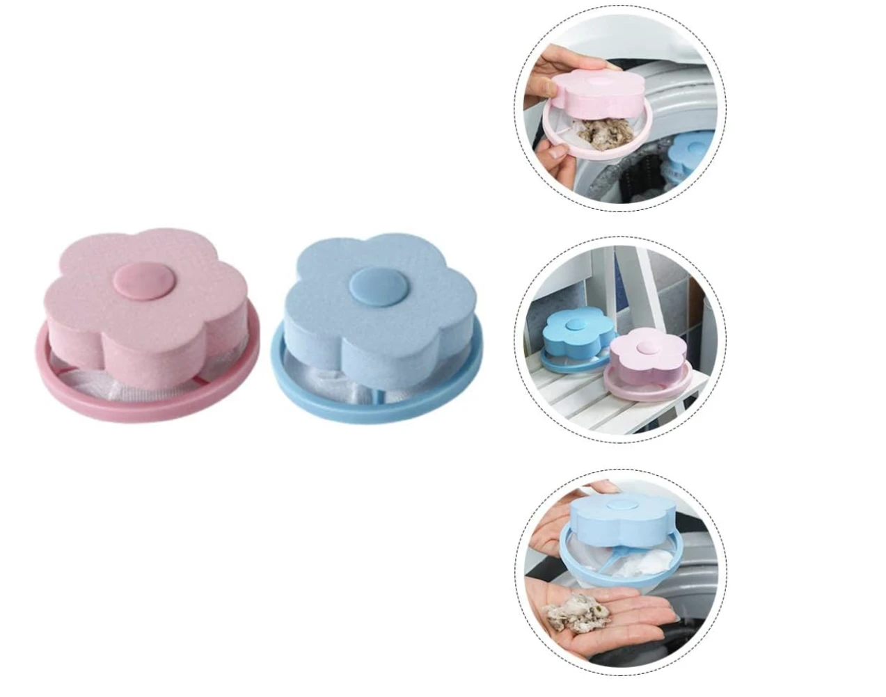 Generic Washing Machine Floating Fur Filter Bag - image 4