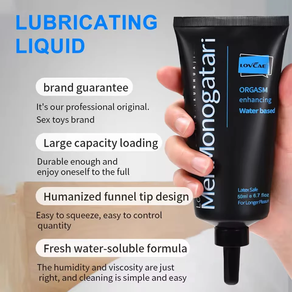 Water-based lubricant 50ml  Men Women - image 3