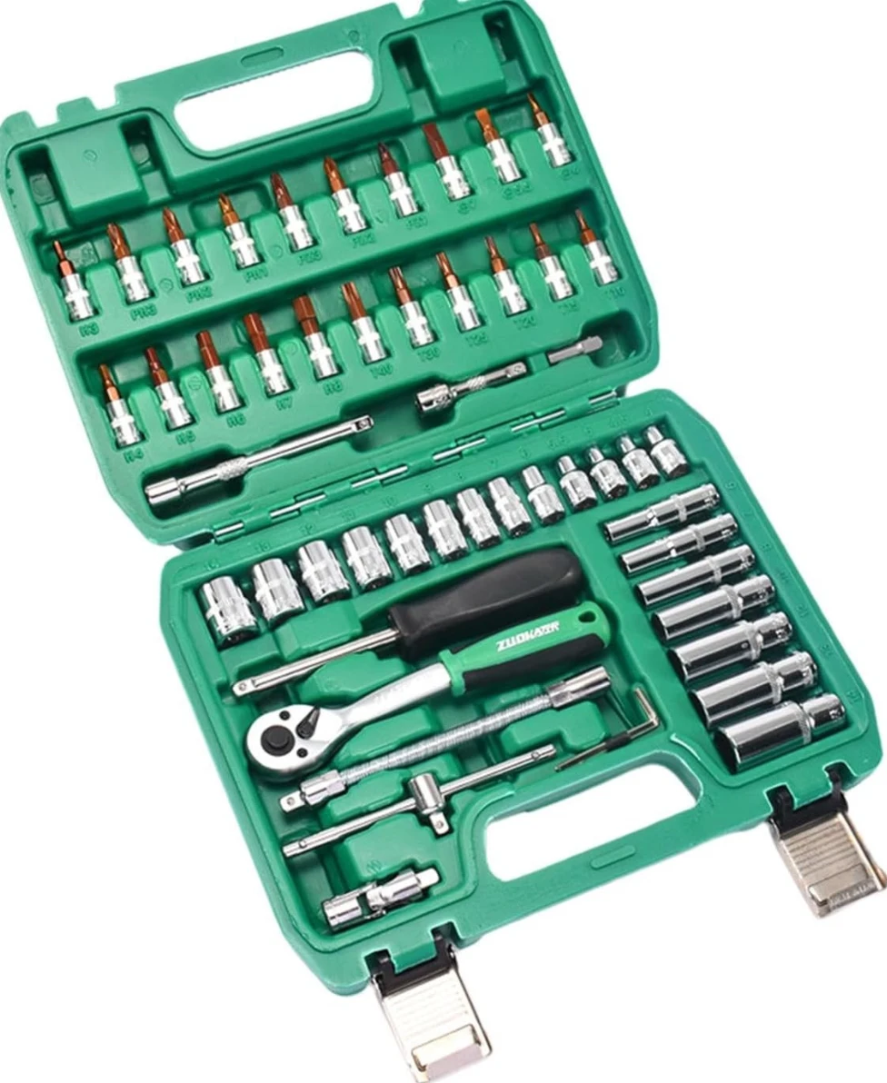 Generic 53 Pcs Socket Spanner Car Repair Tool Set - image 2