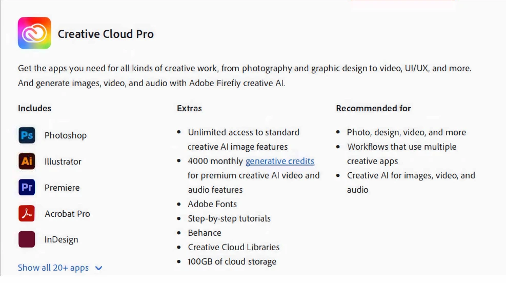 Adobe Creative Cloud All Apps 1 Year Official Reddem Key - image 2