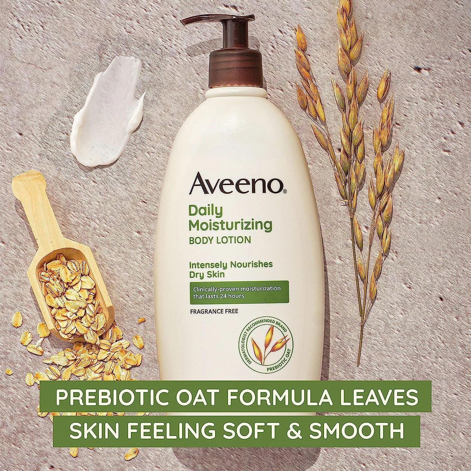 Aveeno Daily Moisturizer Body Lotion For Dry Skin