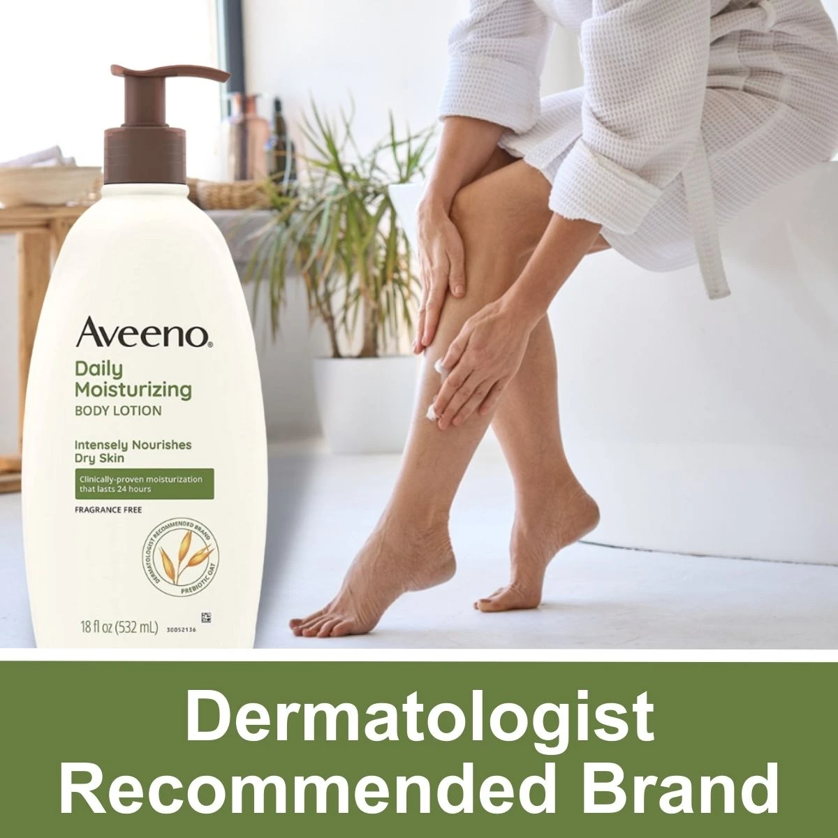 Aveeno Daily Moisturizer Body Lotion For Dry Skin - image 5