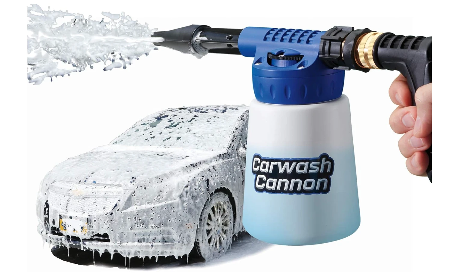 Ontel Carwash Cannon Foam Blaster Nozzle Gun