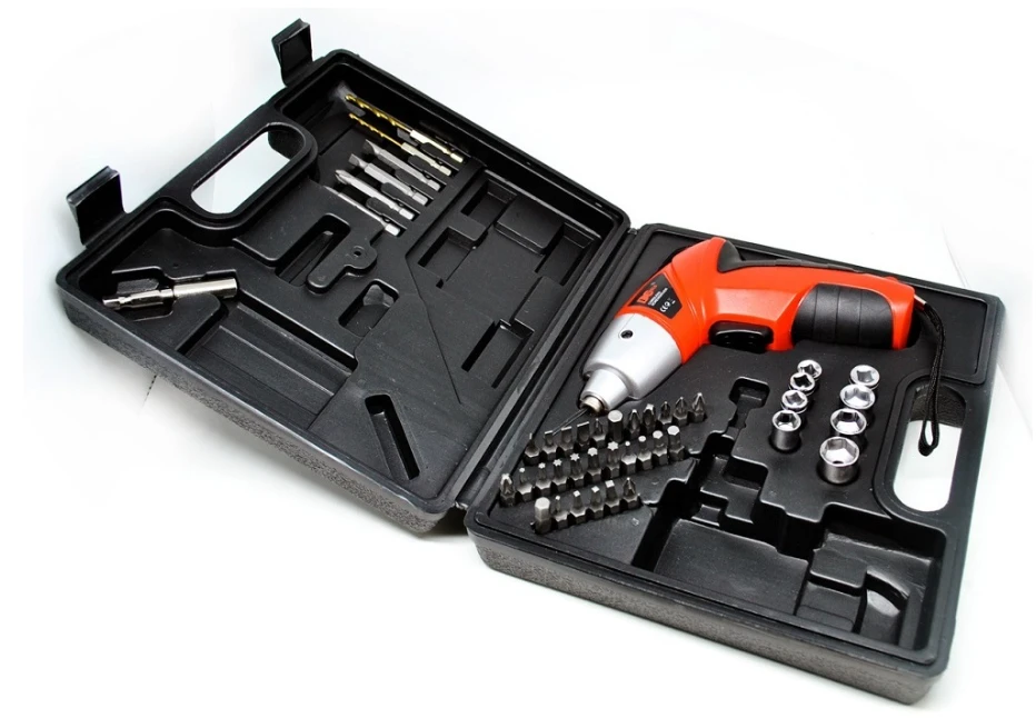 Wemart Cordless Screwdriver 45 PCS LED Lighting Set