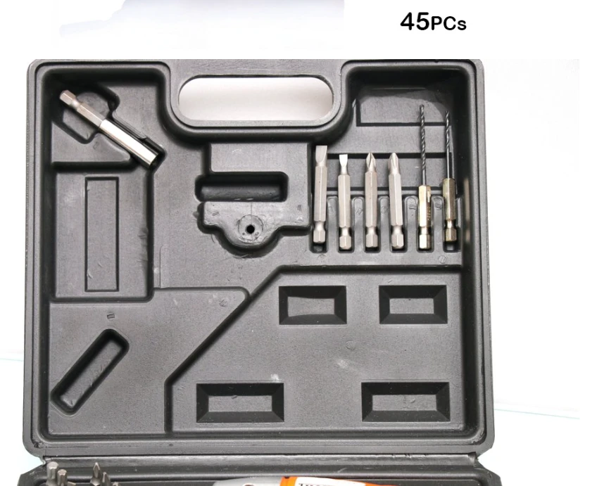 Wemart Cordless Screwdriver 45 PCS LED Lighting Set - image 3