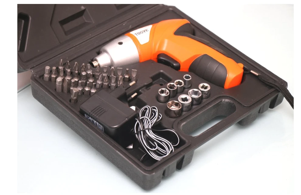 Wemart Cordless Screwdriver 45 PCS LED Lighting Set - image 4
