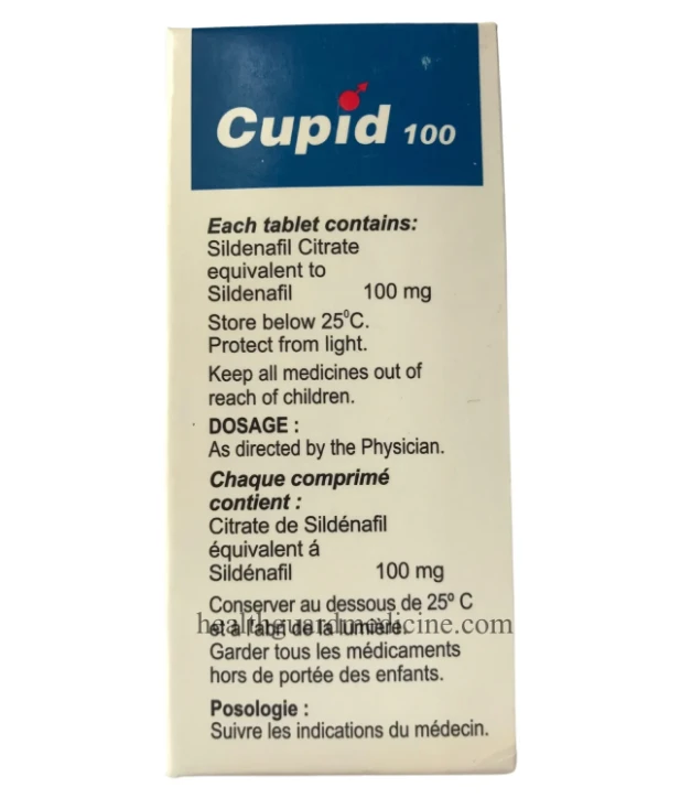 CADILA CUPID 100mg ED Treatment Film-Coated 10TabletsBOX - image 2