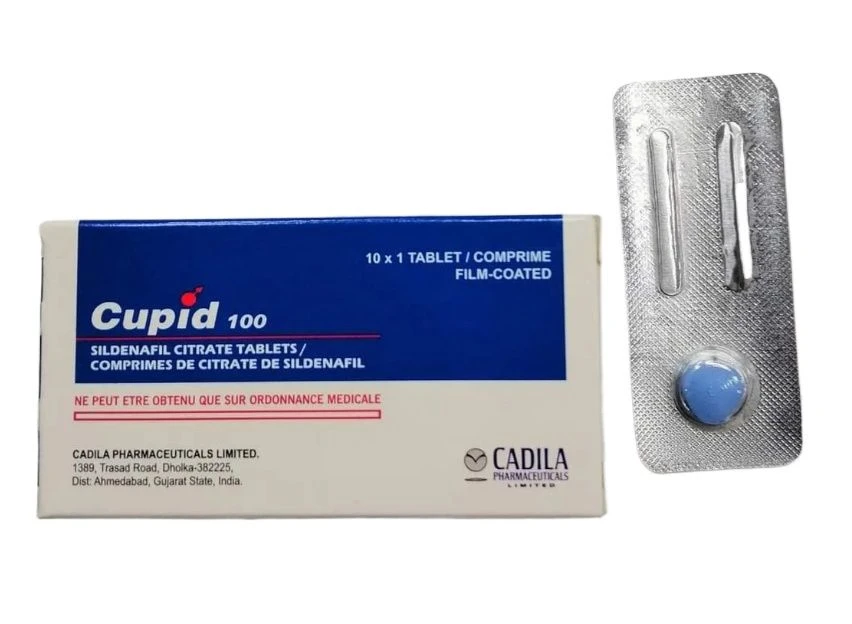 CADILA CUPID 100mg ED Treatment Film-Coated 10TabletsBOX - image 8