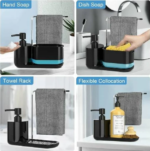 Generic Dish Soap Dispenser 4-in-1 Organizer