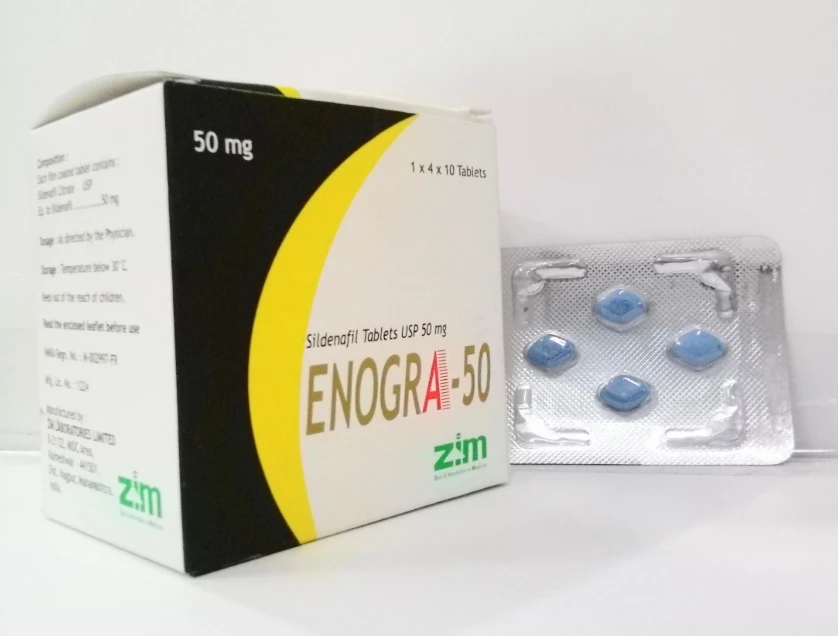 Enogra 50mg 4 Tablets Erectile Dysfunction Treatment - image 6