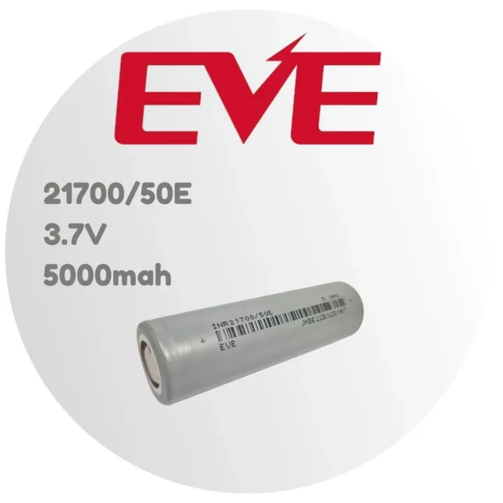 EVE INR21700-50E 5000mAh Rechargeable Battery