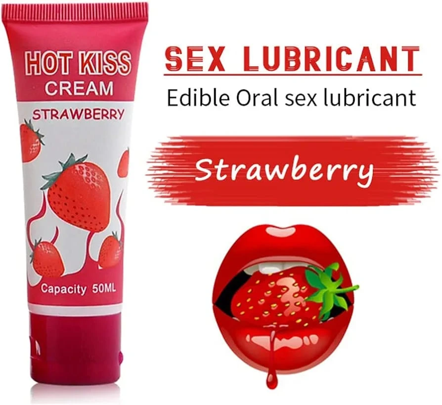 Hot Kiss Personal Lubricant Strawberry 50ml - image 3