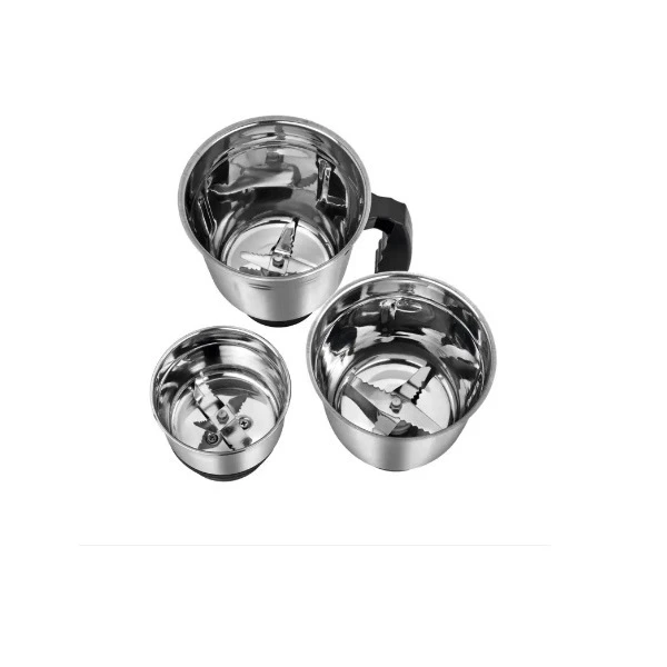 Jaipan Mixer Grinder Blender 3 in 1 Jar Set - image 3
