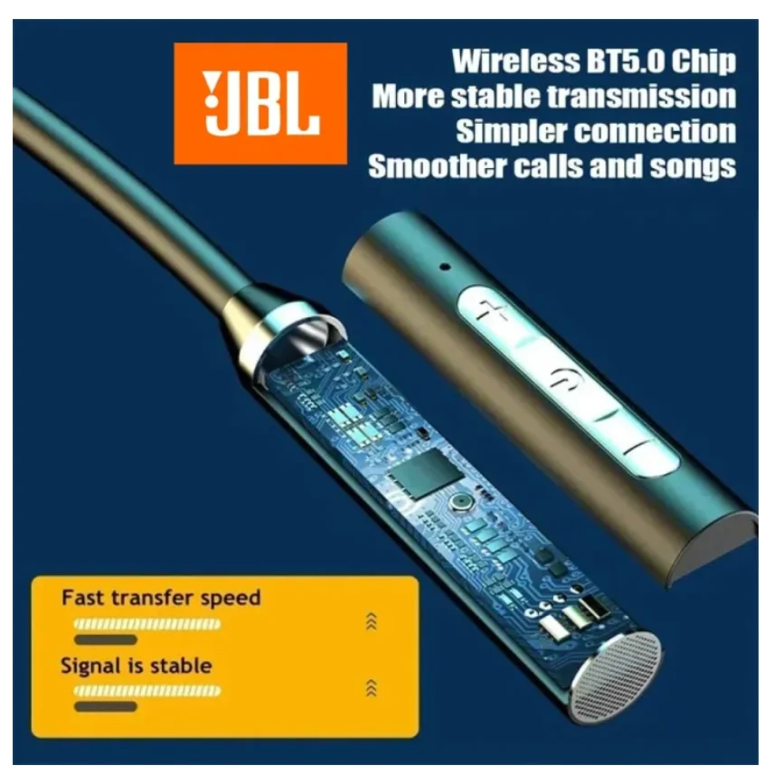 JBL HE05X II Bluetooth 5.0 Neckband Earphones - image 3