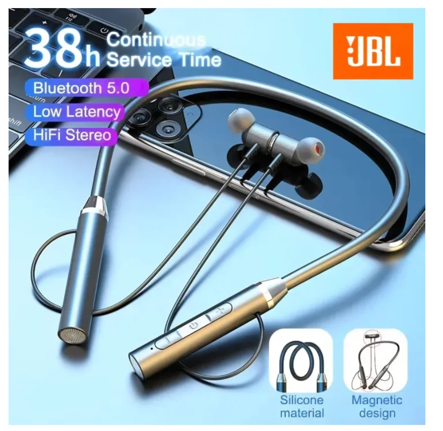 JBL HE05X II Bluetooth 5.0 Neckband Earphones - image 6