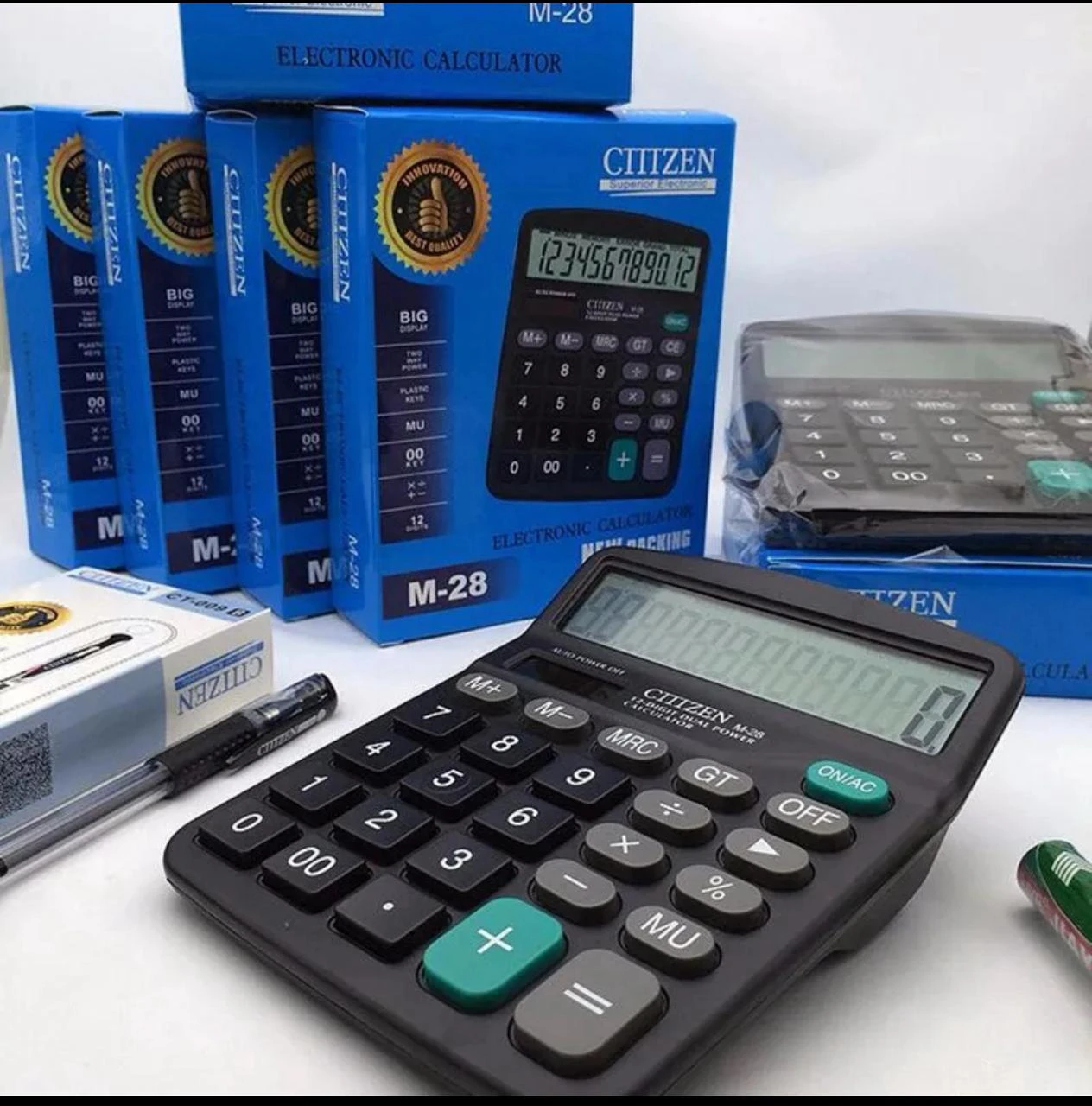 Generic M28 12-Bit Dual Power Calculator