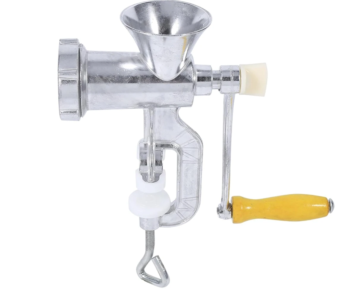 Bellemain Manual Meat Grinder Silver Suction Base