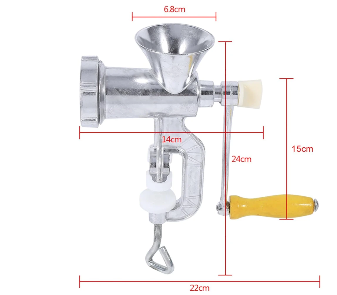 Bellemain Manual Meat Grinder Silver Suction Base - image 2