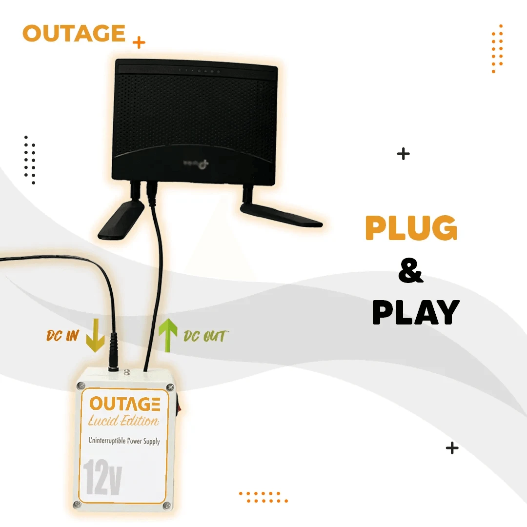 OUTAGE Router UPS 12V 1A Lucid Edition - image 6