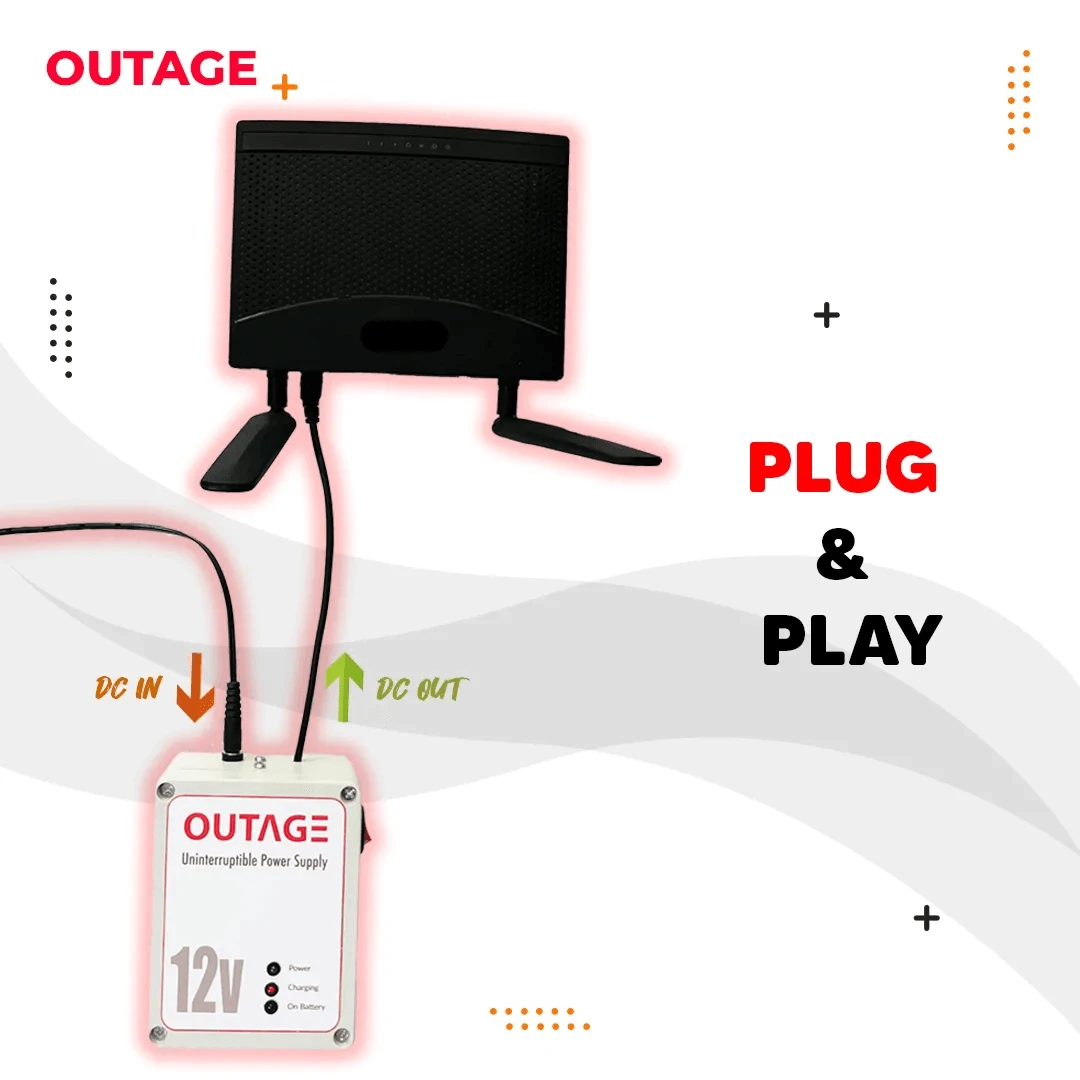 OUTAGE 12V 1A Router UPS Plus - image 3