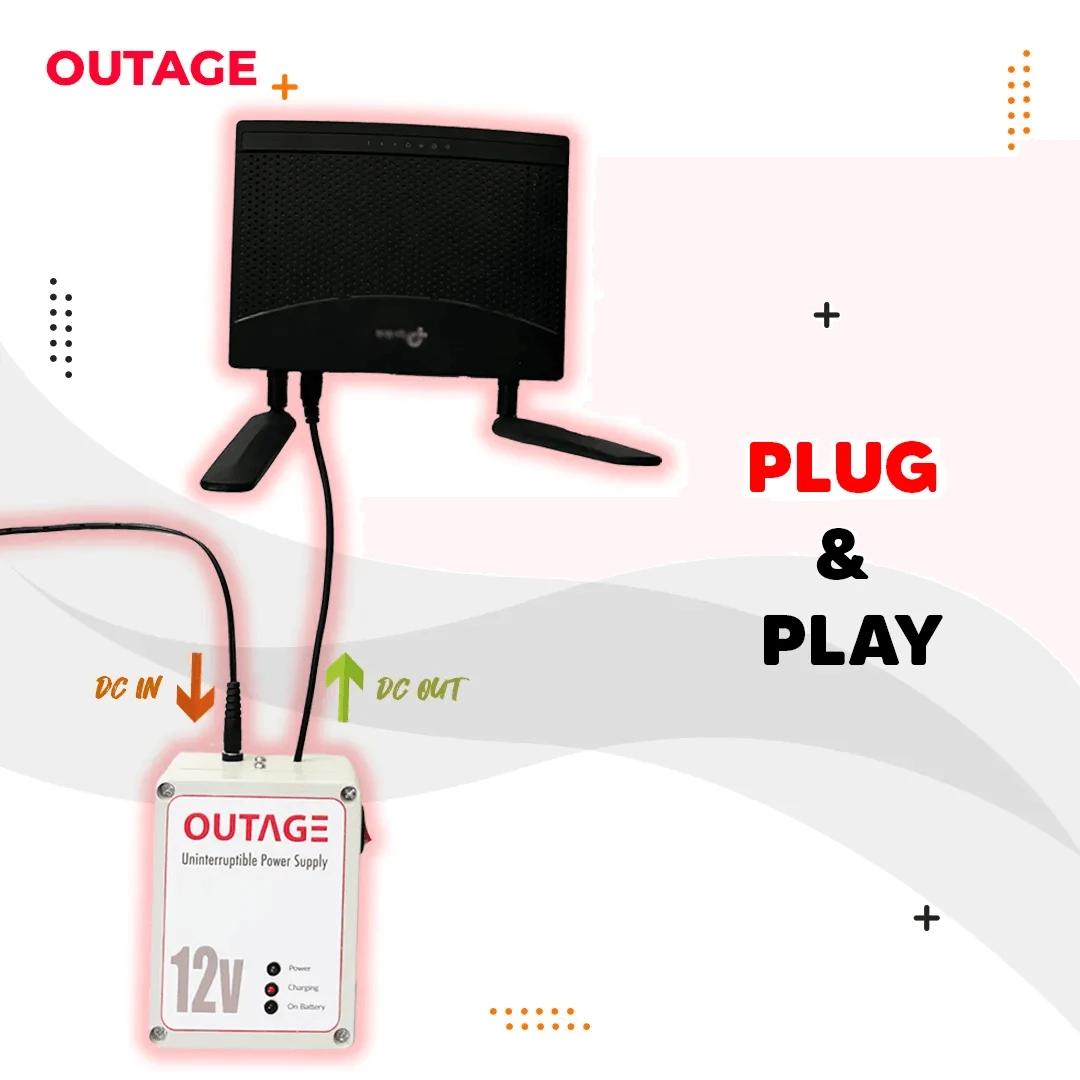 OUTAGE 12V 1A Router UPS Plus - image 5
