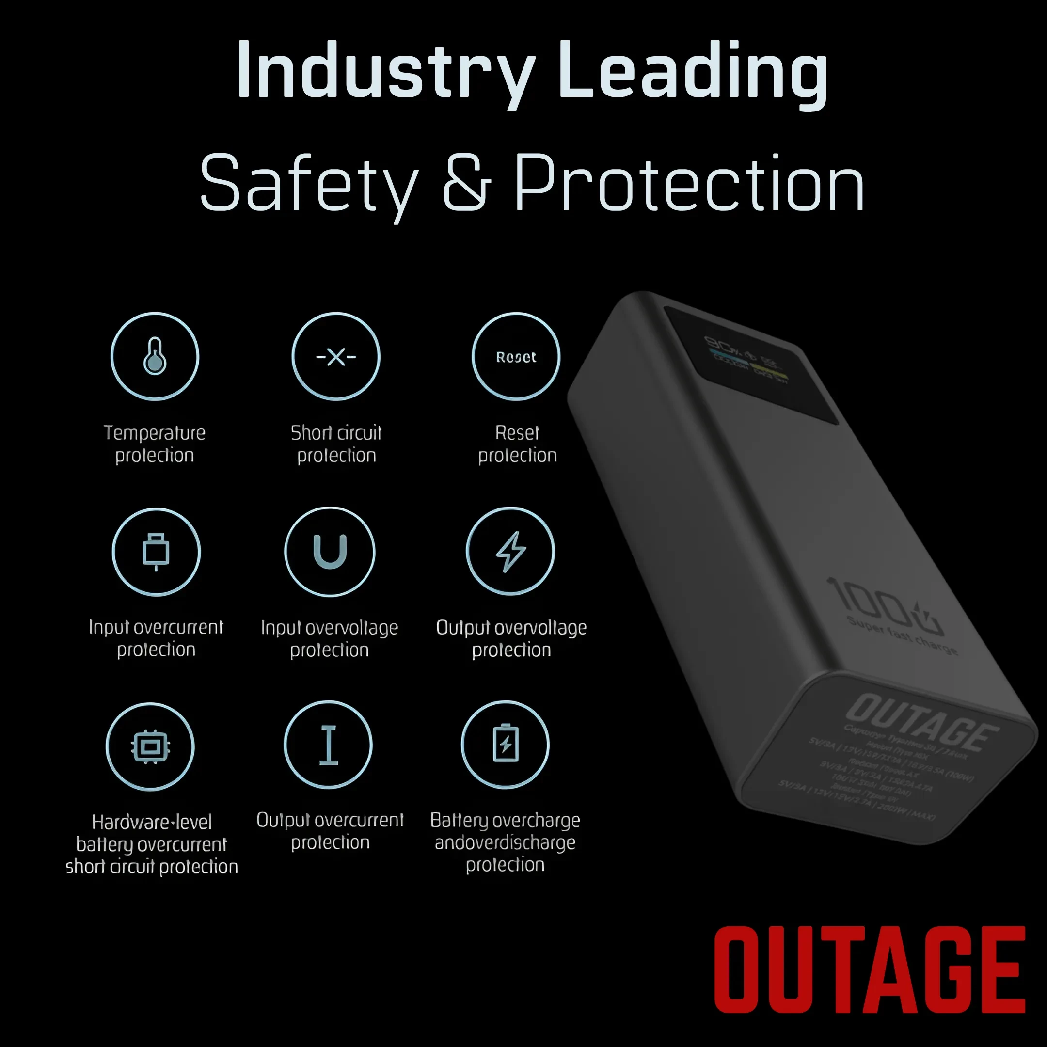 OUTAGE 20000mAh 100W Power Bank - image 2