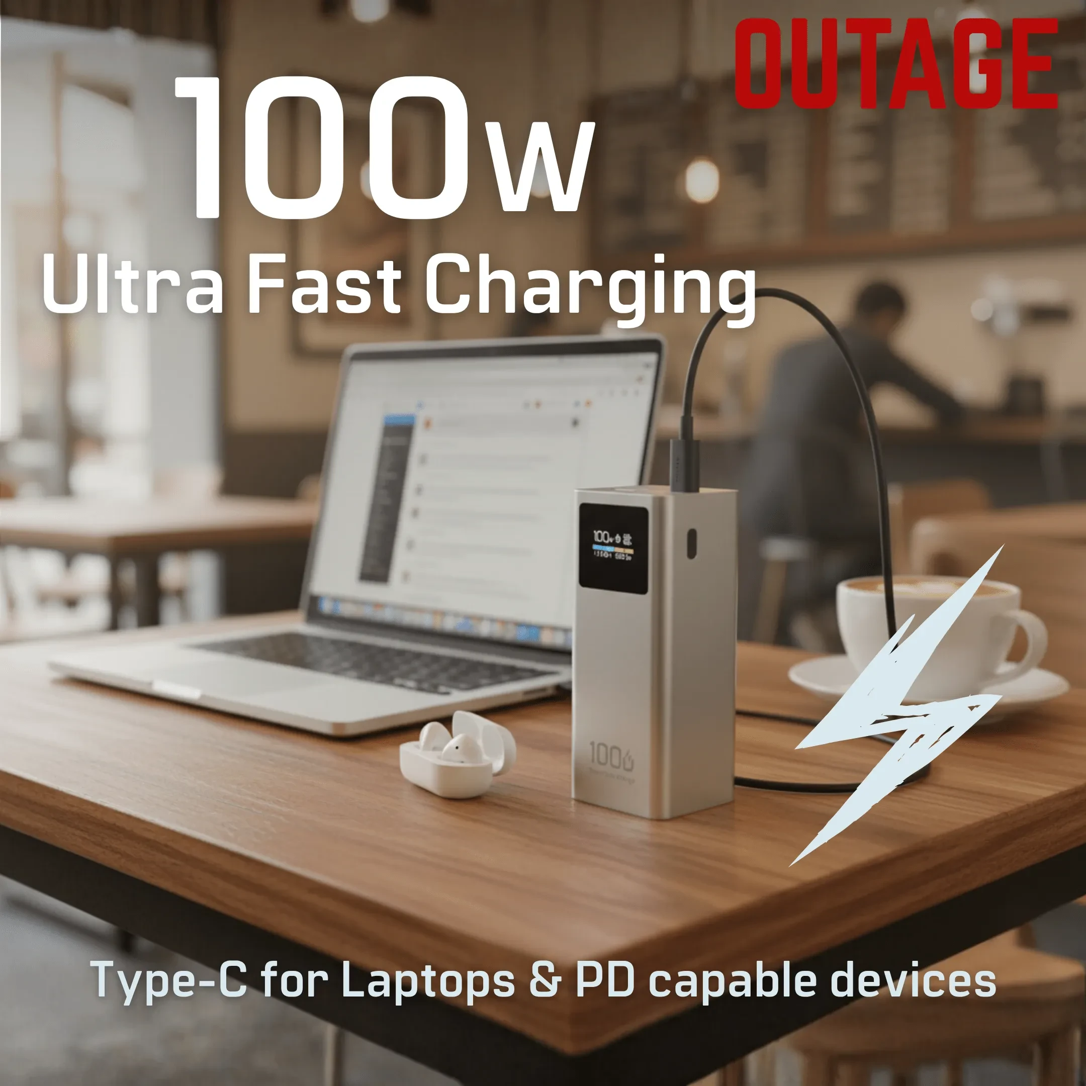 OUTAGE 20000mAh 100W Power Bank - image 7