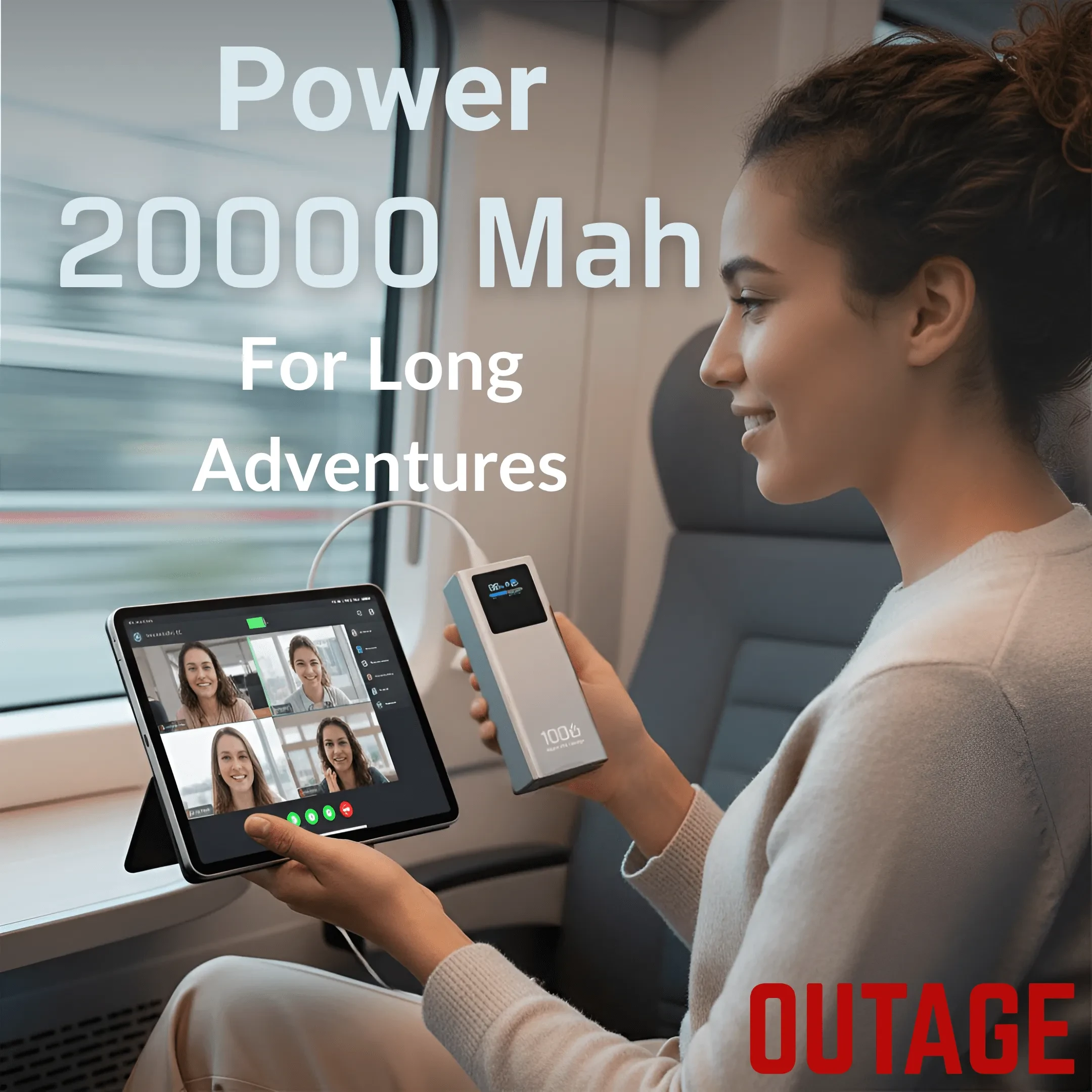 OUTAGE 20000mAh 100W Power Bank - image 5