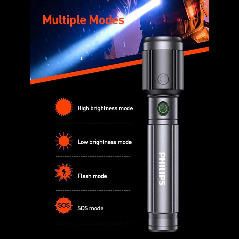 Philips SFL2141/93 Zoom Flashlight - image 5