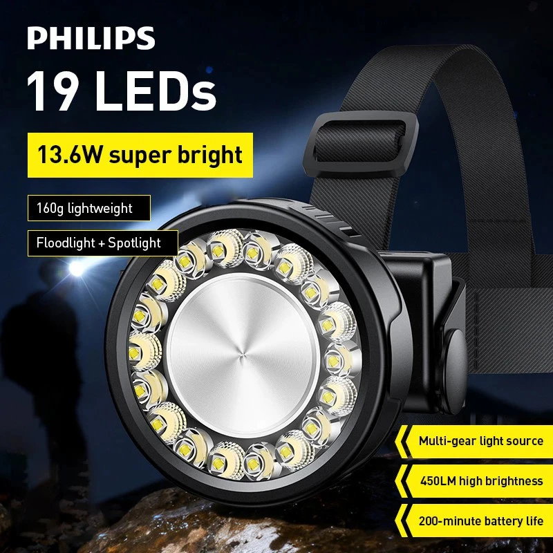 Philips SFL1342RHP Dual Beam LED Headlamp