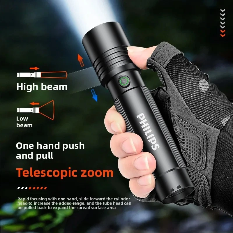 Philips SFL2146 Telescopic Zoom Flashlight - image 4