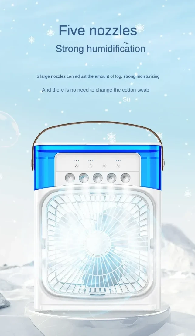 Portable Humidifier Fan  Household Air Cooler - image 7