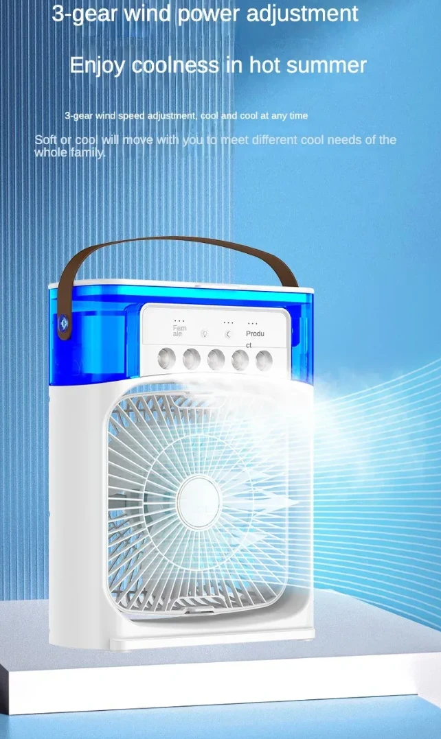 Portable Humidifier Fan  Household Air Cooler - image 6