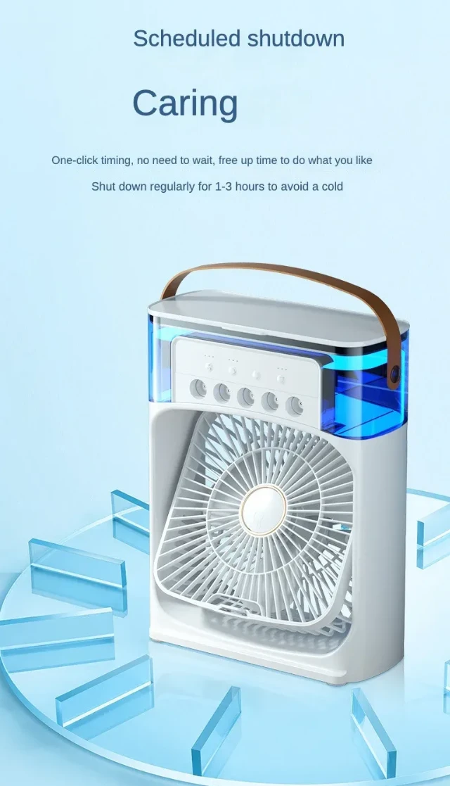 Portable Humidifier Fan  Household Air Cooler - image 8