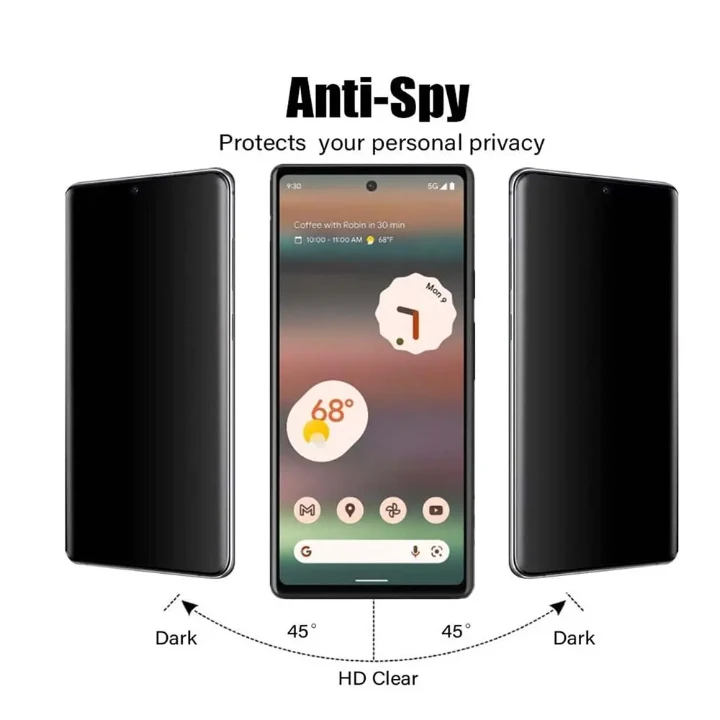 Google Pixel 7 Pro Privacy Anti-Spy Tempered Glass - image 6