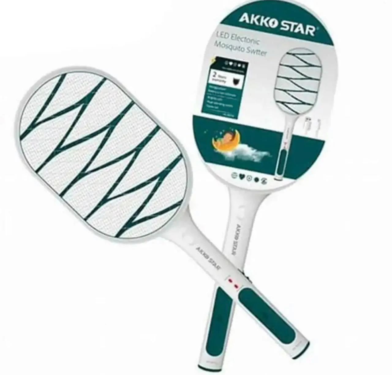 Akko Star Rechargeable Electric Insect Killer Bat