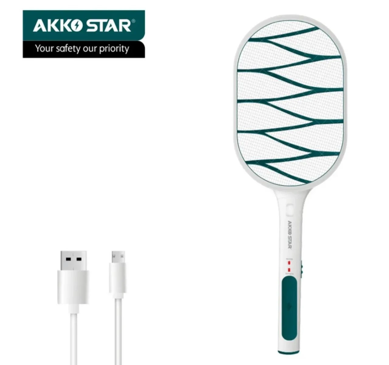 Akko Star Rechargeable Electric Insect Killer Bat - image 3