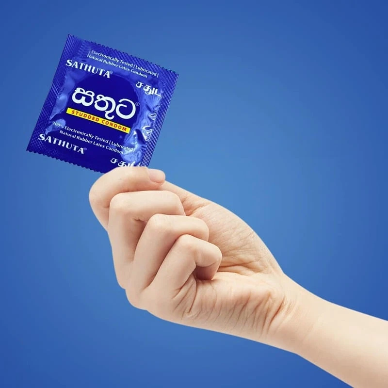 SATHUTA Condoms Studded for Enhanced Pleasure (3 Pcs) - image 4