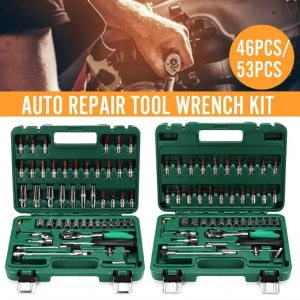 Generic 53 Pcs Socket Spanner Car Repair Tool Set