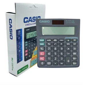 Casio MJ-120T-w 12-Digit Solar/Battery Calculator