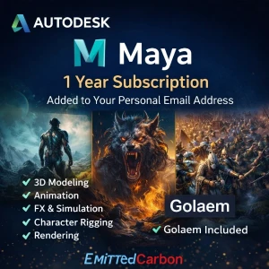 Autodesk Maya 1-Year Subscription