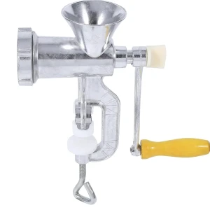 Bellemain Manual Meat Grinder Silver Suction Base