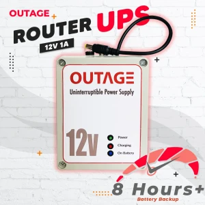 OUTAGE 12V 1A Router UPS Plus