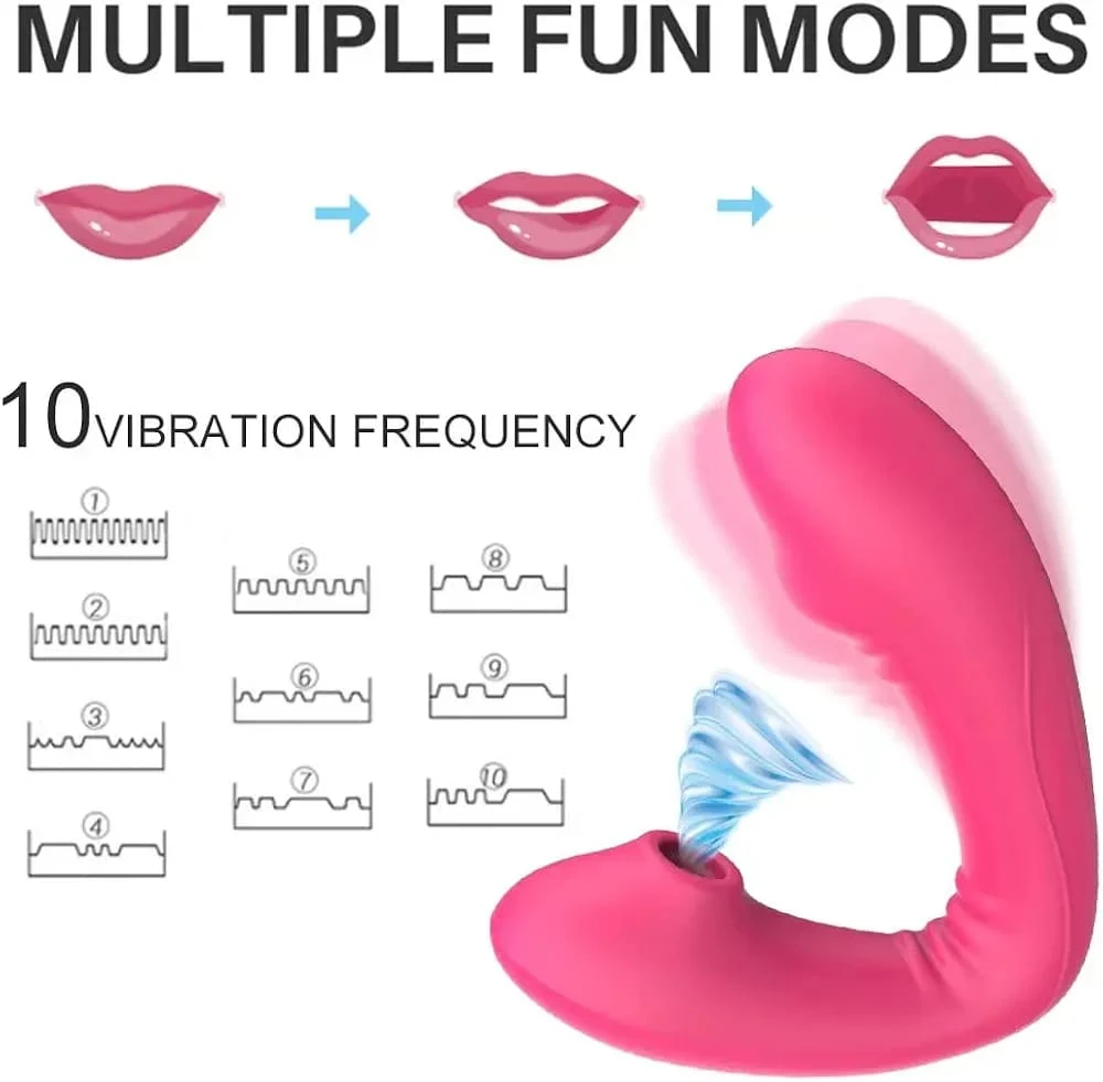 Generic Clitoral Sucking G-Spot Vibrator - image 6