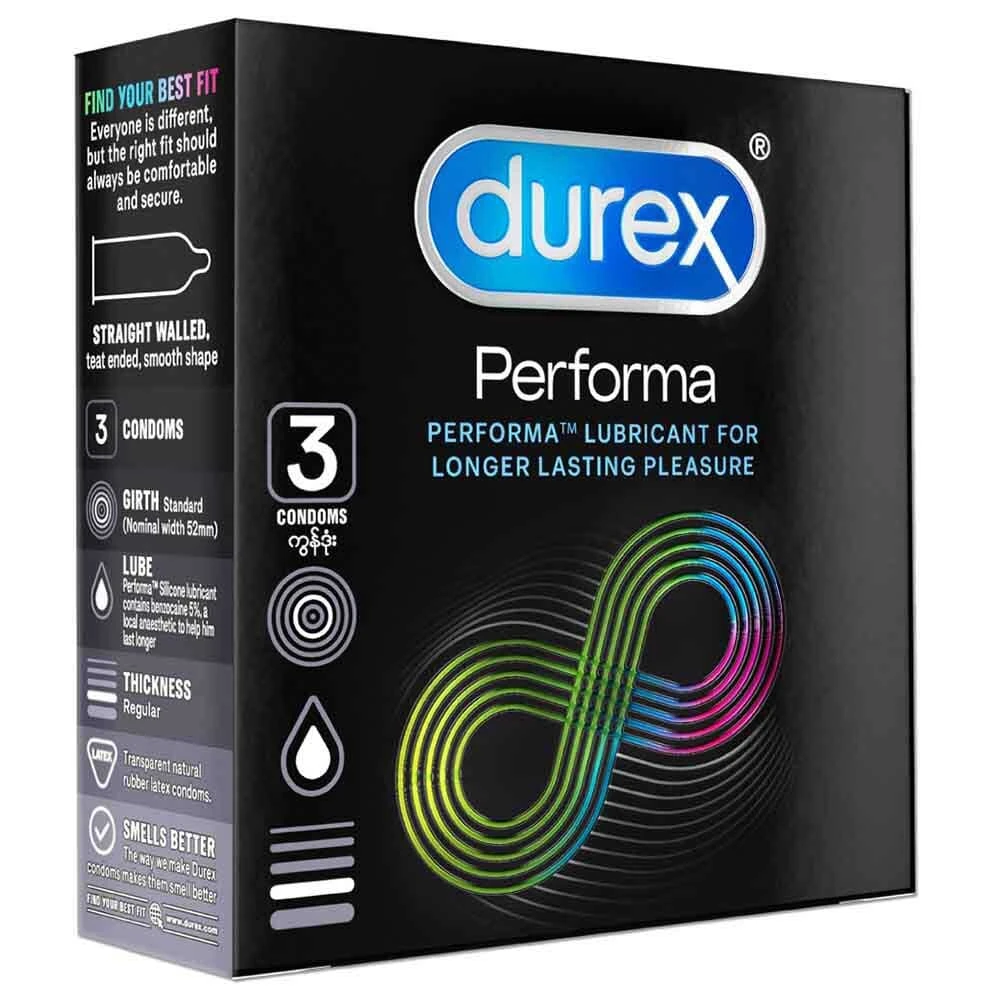 Durex Condoms Performa Extended Pleasure 1Pack