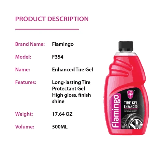 Flamingo Tire Gel Enhanced 500ml - image 2