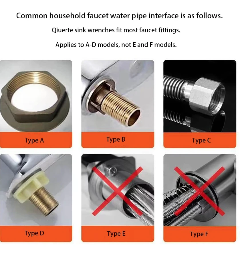 Plumber Tools 8 in 1 Multifunctional - image 6