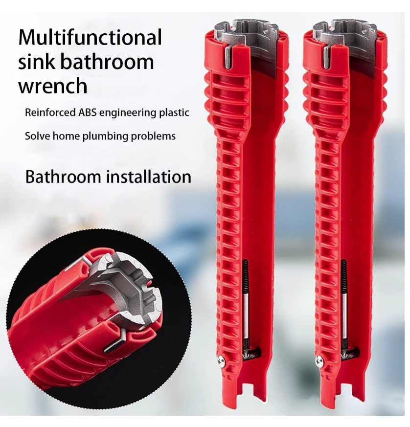 Plumber Tools 8 in 1 Multifunctional - image 5
