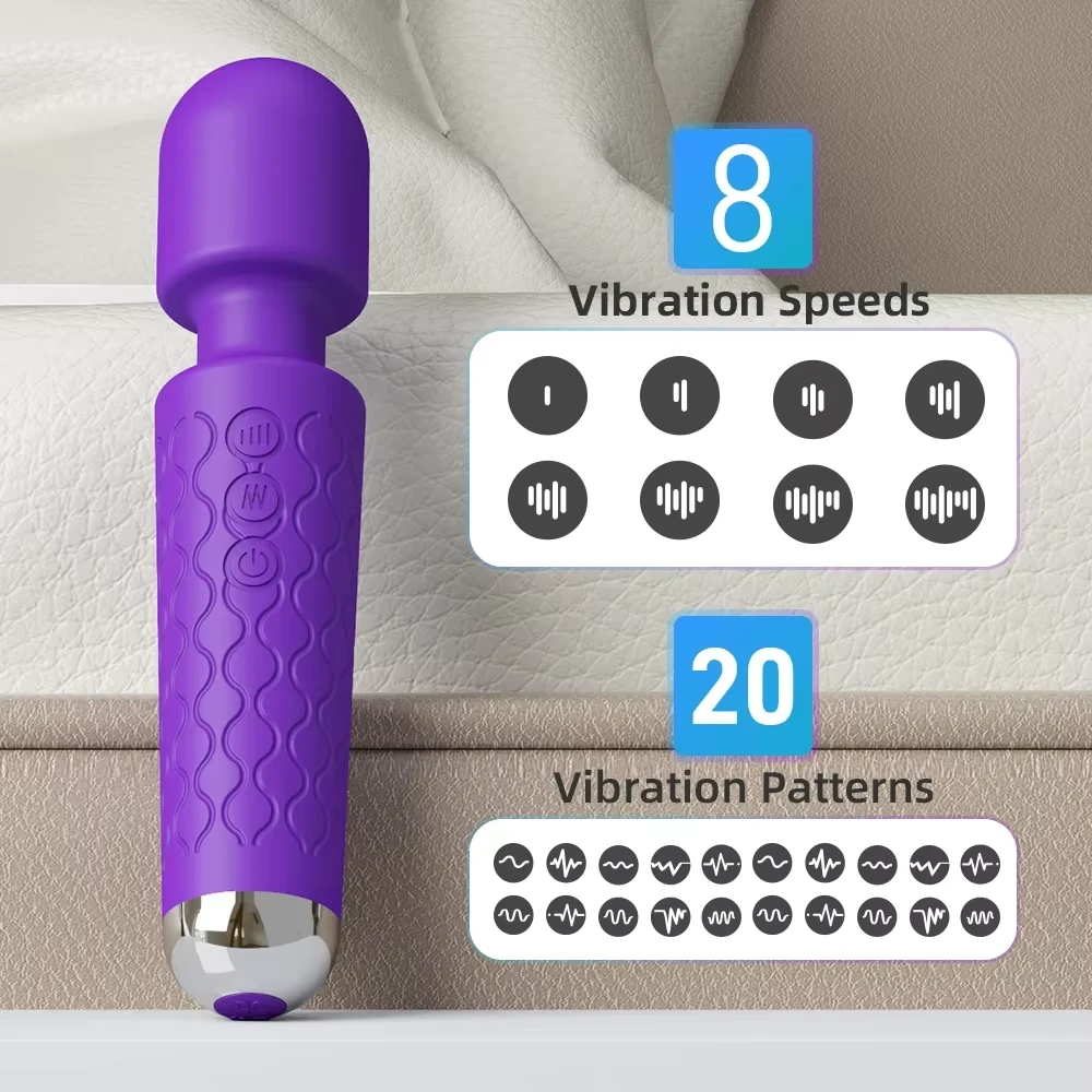 Rechargeable Magic Wand Massager – Personal Massager - image 2
