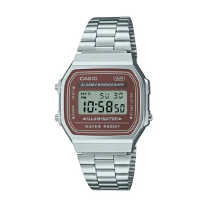 Casio A168WA-5AYDF Boys Casual Digital Watch